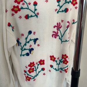 Flower sweater